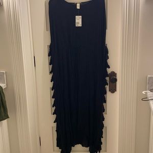 NWT h and m black dress / coverup